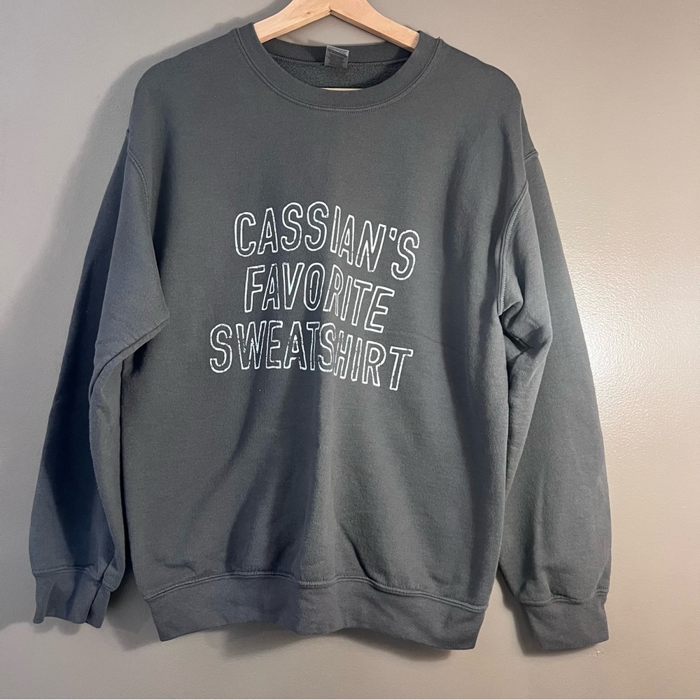 Sarah J Maas Bookish A Court of Thorns of Roses Cassian’s Favorite Sweatshirt